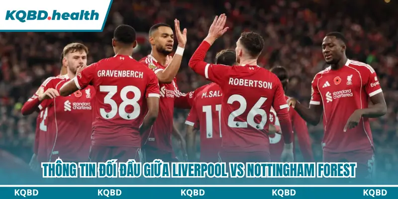 Đánh giá thành tích đối đầu giữa Liverpool vs Nottingham Forest